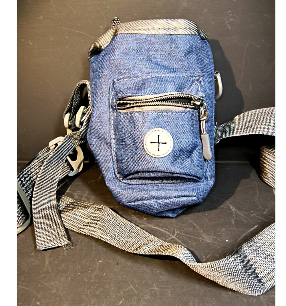 1631.  Dog Walking Bag Adjustable Strap